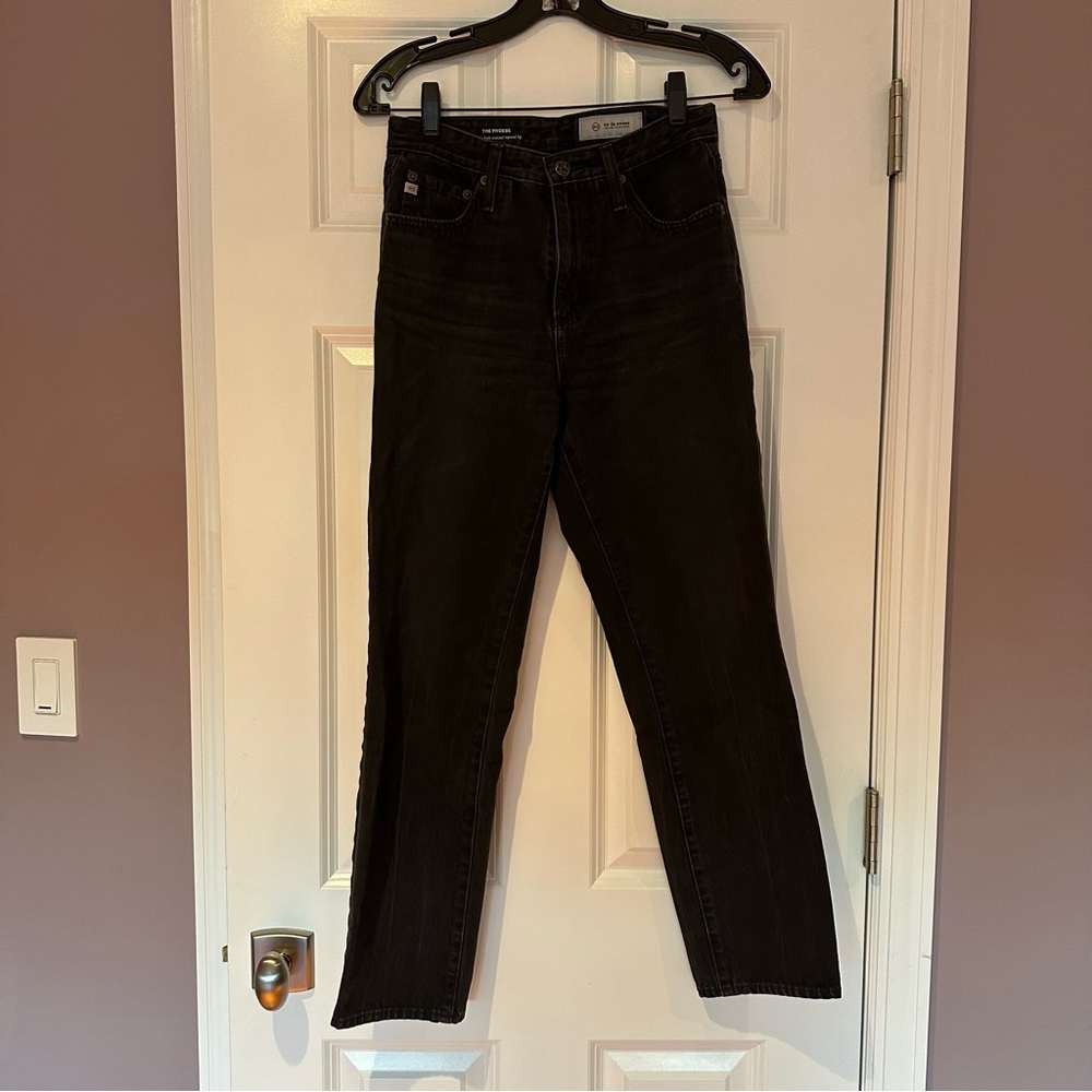 AG Black High Waisted Jeans